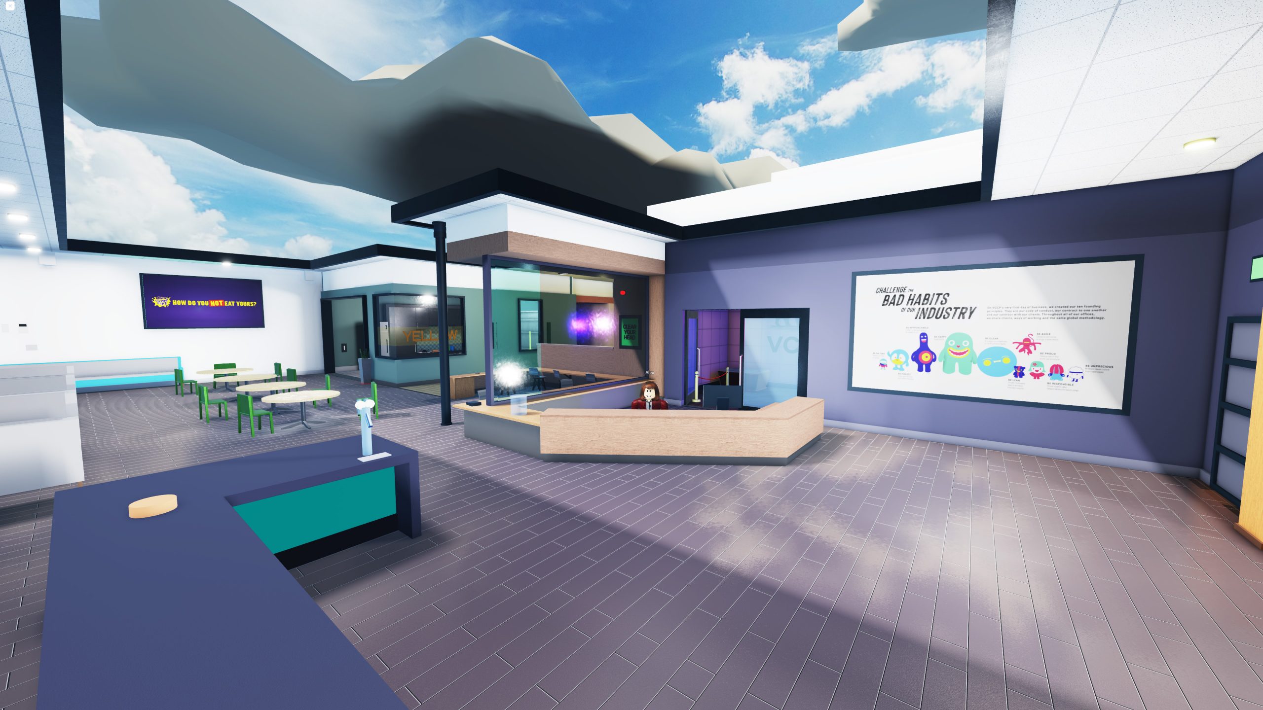 VCCP builds office in Roblox to immerse agency in gaming - VCCP Madrid