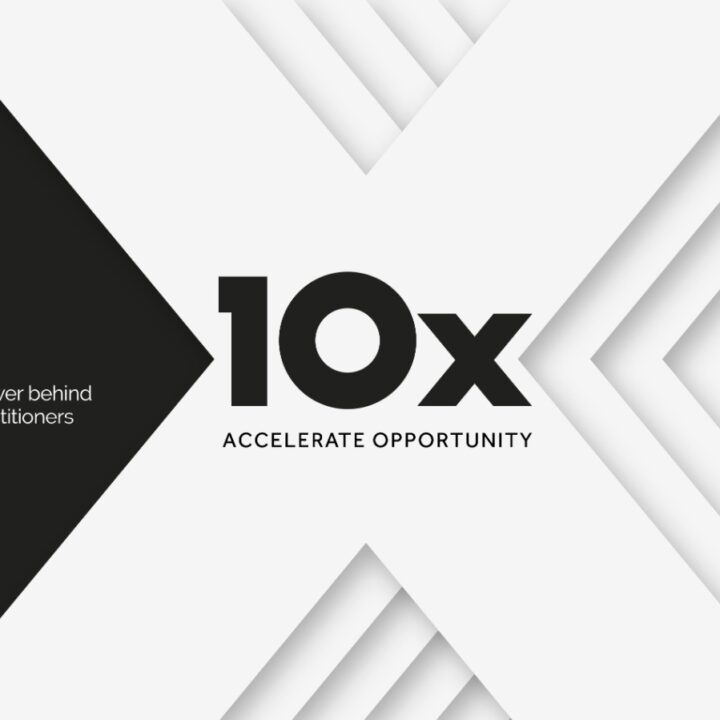 white repeated x motif with black text overlaid. text reads IPA ten multiply accelerate opportunity