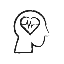 Mental health first aiders icon