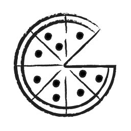 pay day pizza icon