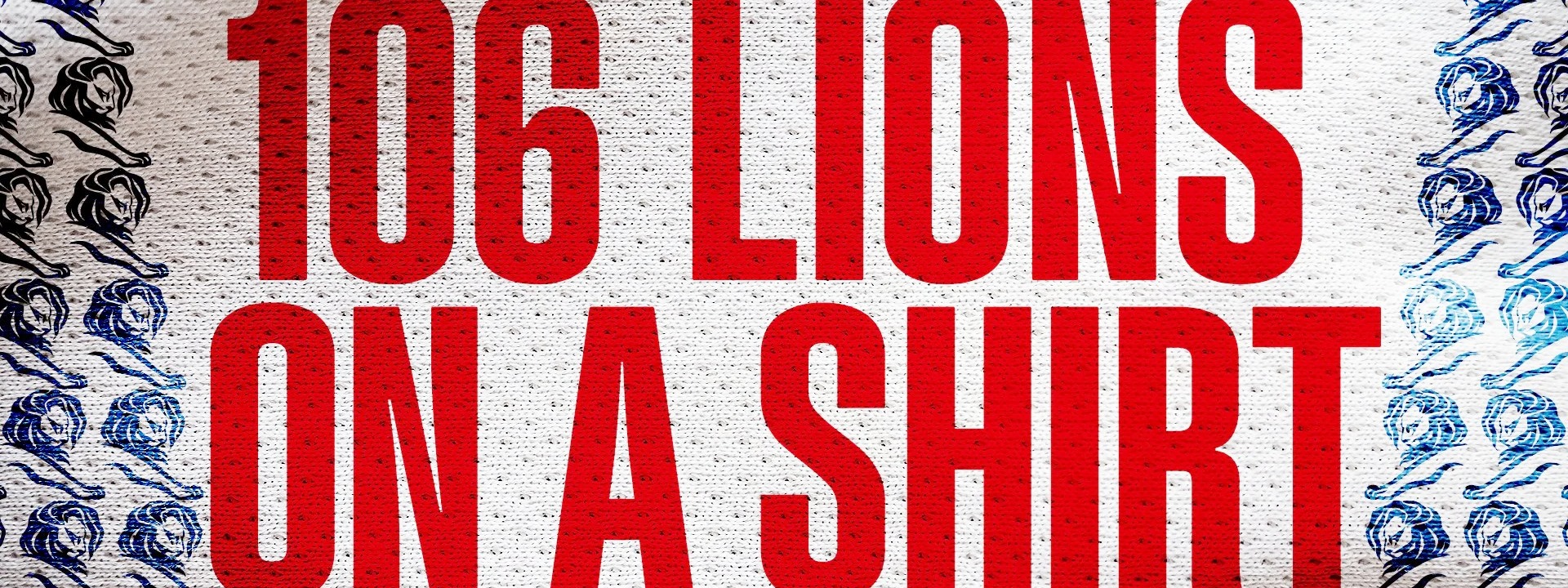 106 Lions on a shirt - digital out-of-home advertising campaign