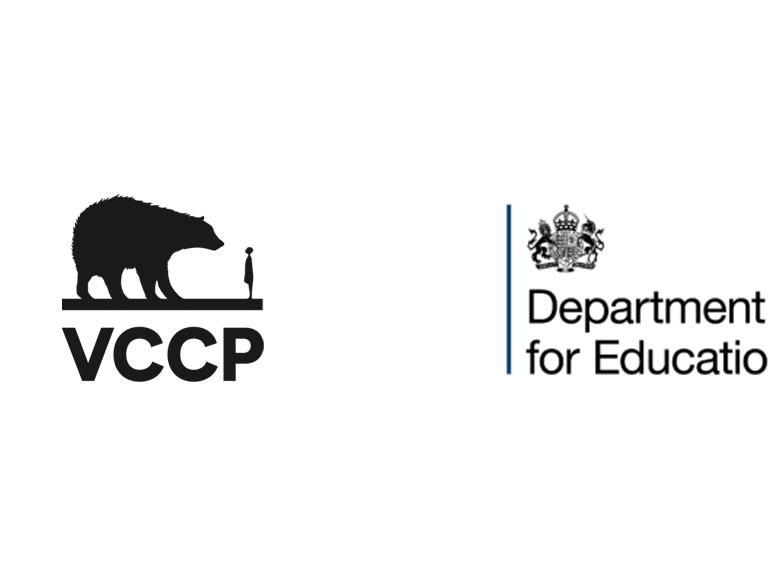 VCCP and Department for Education logos
