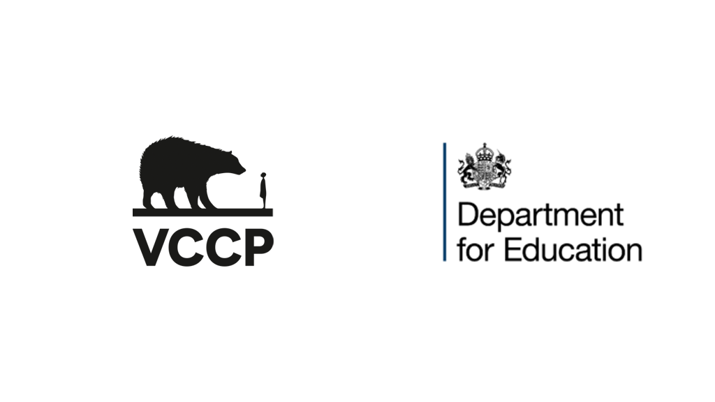 VCCP and Department for Education logos