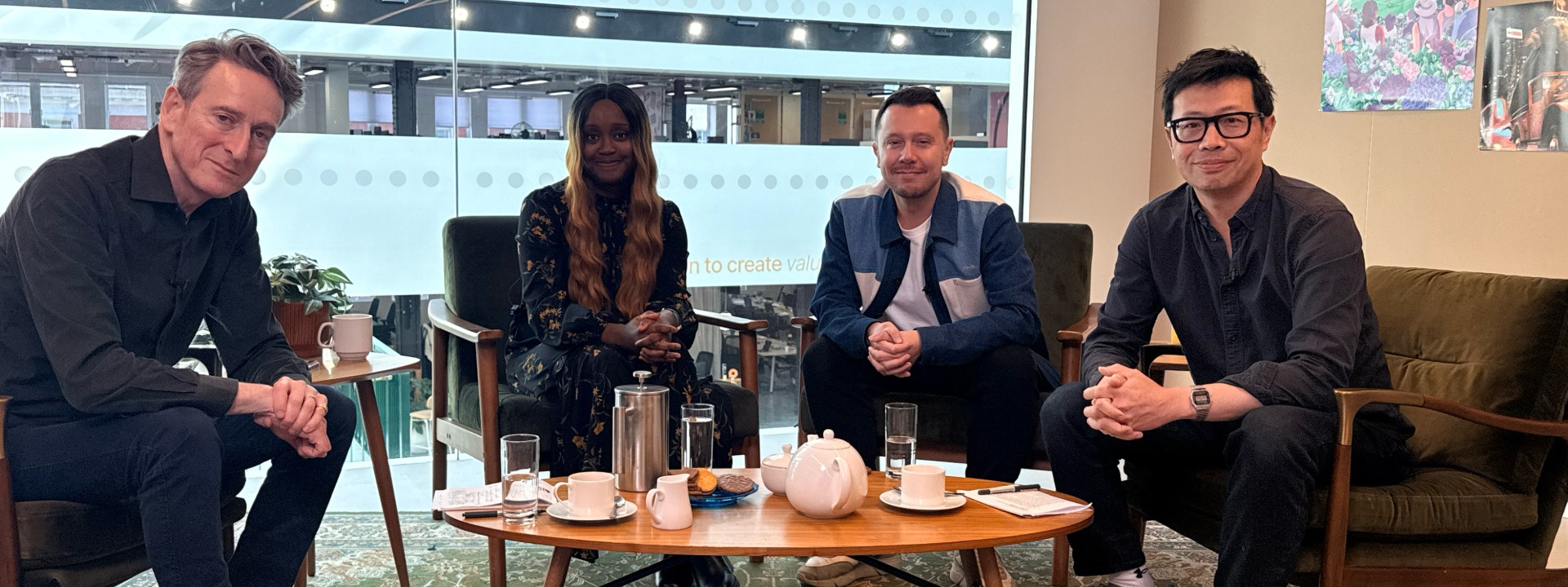 Challenger Series vodcast: Charles Vallance with VCCP guests in London office