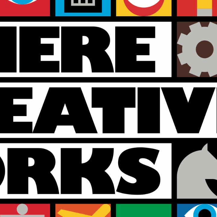 New campaign for UK Advertising 'Where Creativity Works' which includes colourful tiles that showcase different elements of advertising