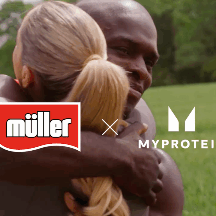 Influencers GK Barry and Paul Olima in a field for a campaign for Müller, VCCP Blue