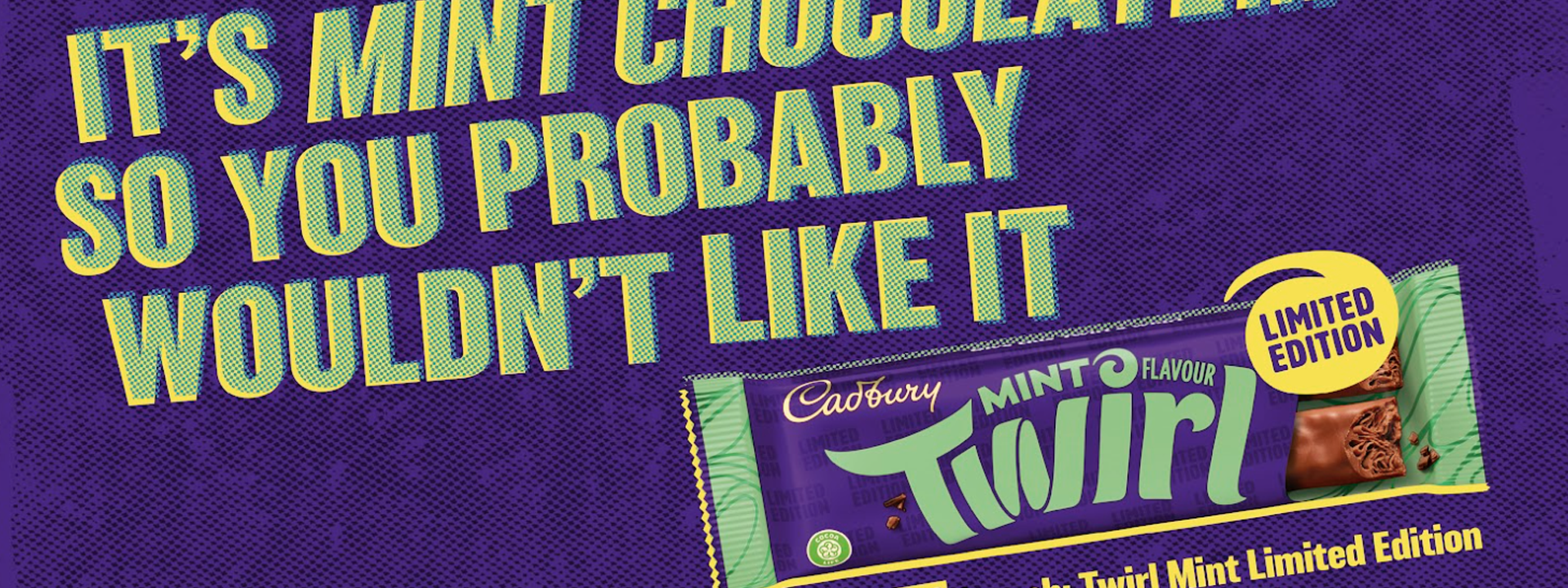 Cadbury MINT Twirl