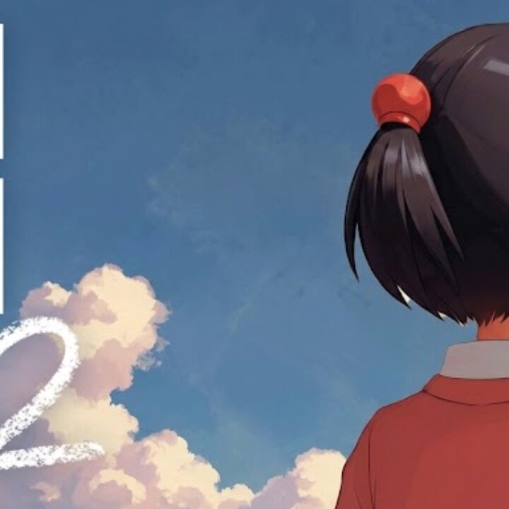 animation of a girl holding a camera with the text faith film fest